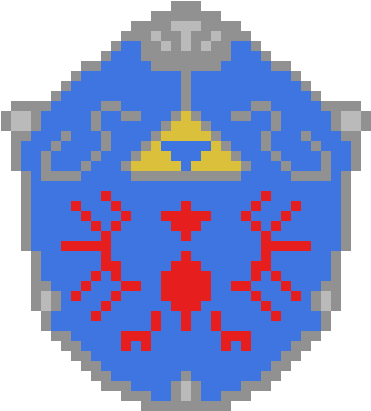 Hylian Shield - Portable Network Graphics (500x510), Png Download