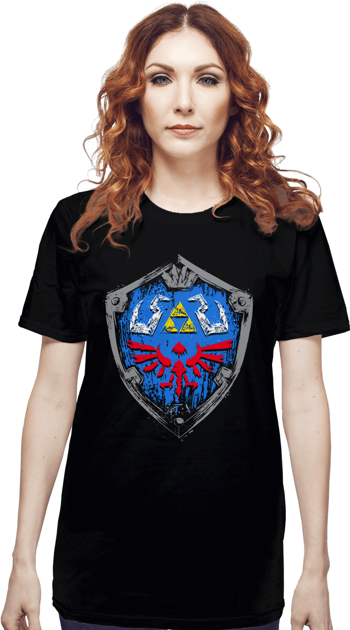 Hylian Shield - Shirt (930x1322), Png Download