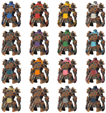 Shields And Weapons - Legend Of Zelda Breath Of The Wild Guardian (384x384), Png Download