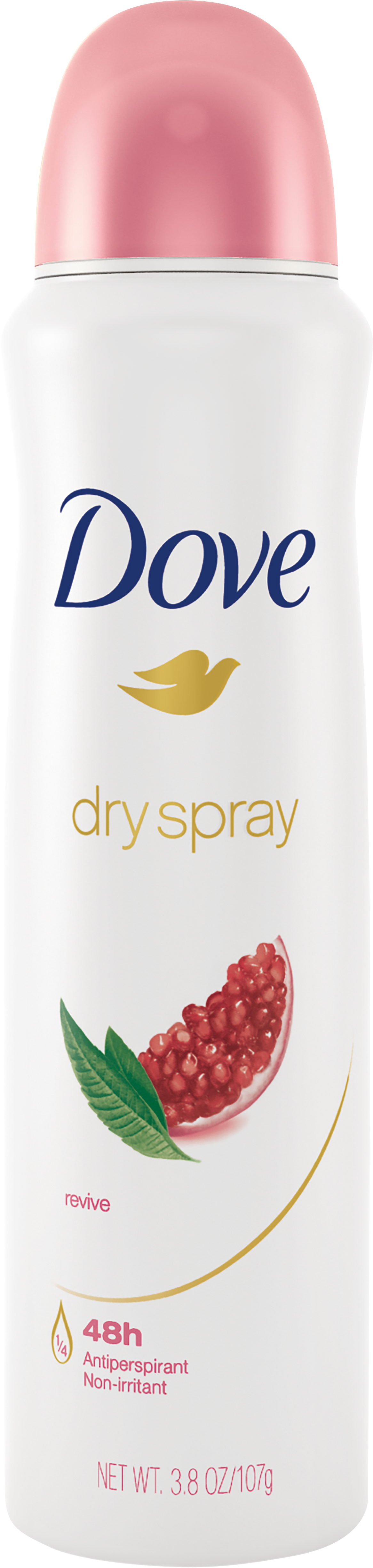 Dove Revive Dry Spray Antiperspirant 3.8 Oz (5000x5000), Png Download