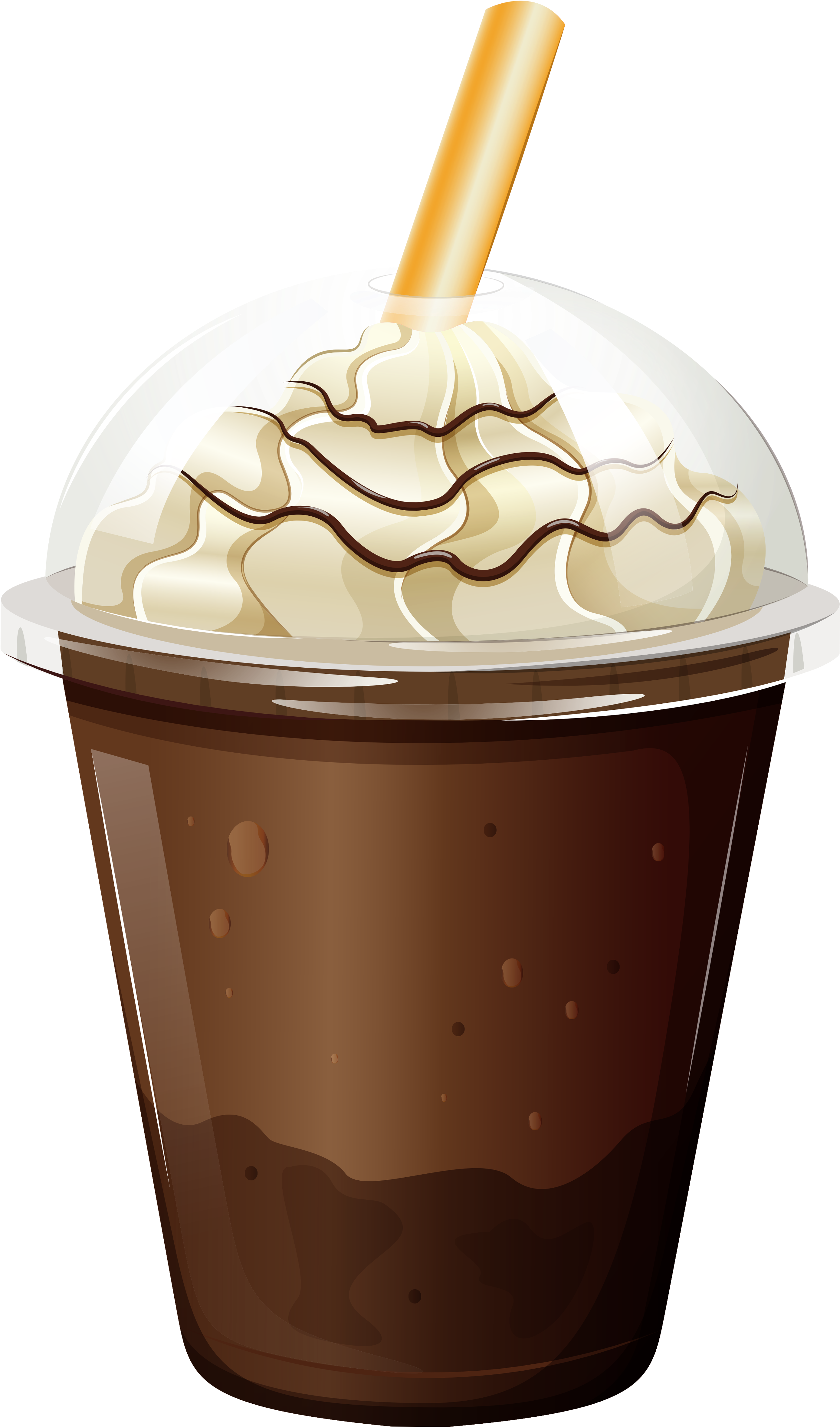 Cold Coffee Clipart Png (3147x4868), Png Download