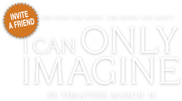 I Can Only Imagine Movie - Orange (590x328), Png Download