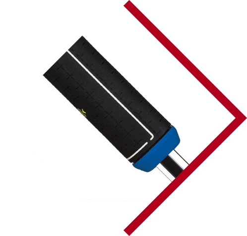 Close Up Of Blue Golf Pride Golf Grip - Golf (498x476), Png Download