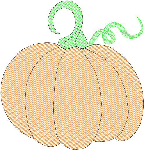Pumpkin For Eggbot Clipart Png (600x600), Png Download