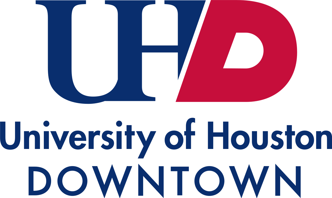 Houston Vector Downtown Svg Black And White Download - University Of Houston Downtown Logo Png (1280x763), Png Download