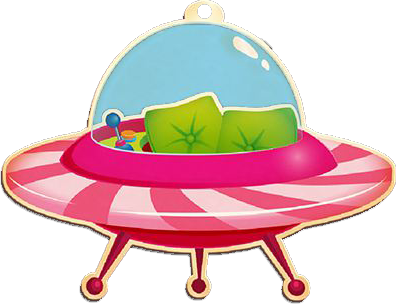 Flying Saucer Cardboard - Wiki (396x304), Png Download