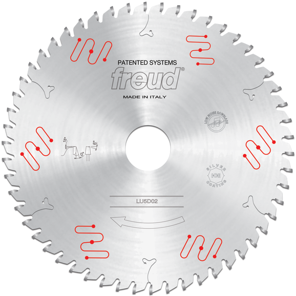 Freud Lu3d02 220mm 64z Panel Sizing Carbide Blade 30mm (600x600), Png Download
