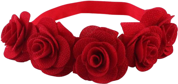 Girls Floral Headband - Hot Flower Crown Festival Headband Photo Baby Floral (600x600), Png Download