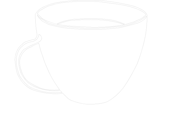 Clip Royalty Free Stock Coffee Cups Clipart - Coffee Clip Art White (600x442), Png Download