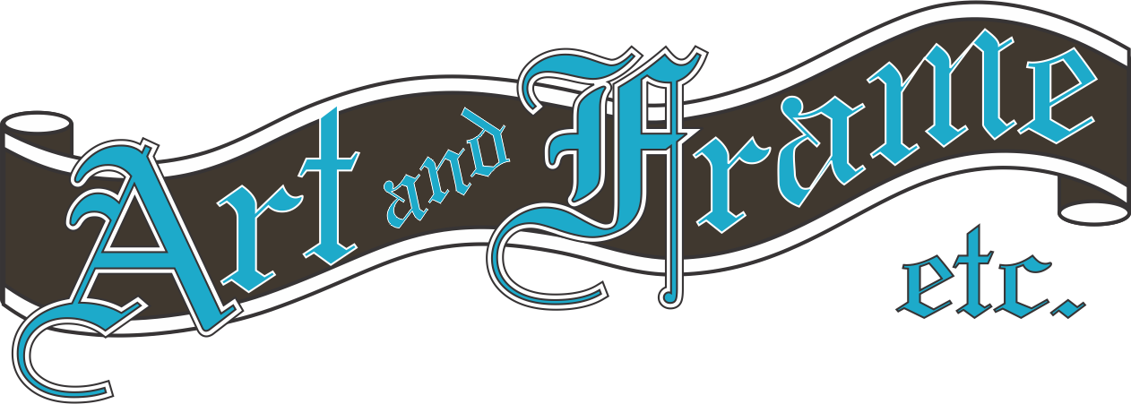 Custom Framing Houston Since - Art & Frame Etc (1262x451), Png Download