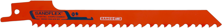 Bahco Reciprocating Saw Blade Range Sc Sandflex Scroll - Bahco 3840 Bimetal Reciprocating Blade Straight Tpi (800x600), Png Download
