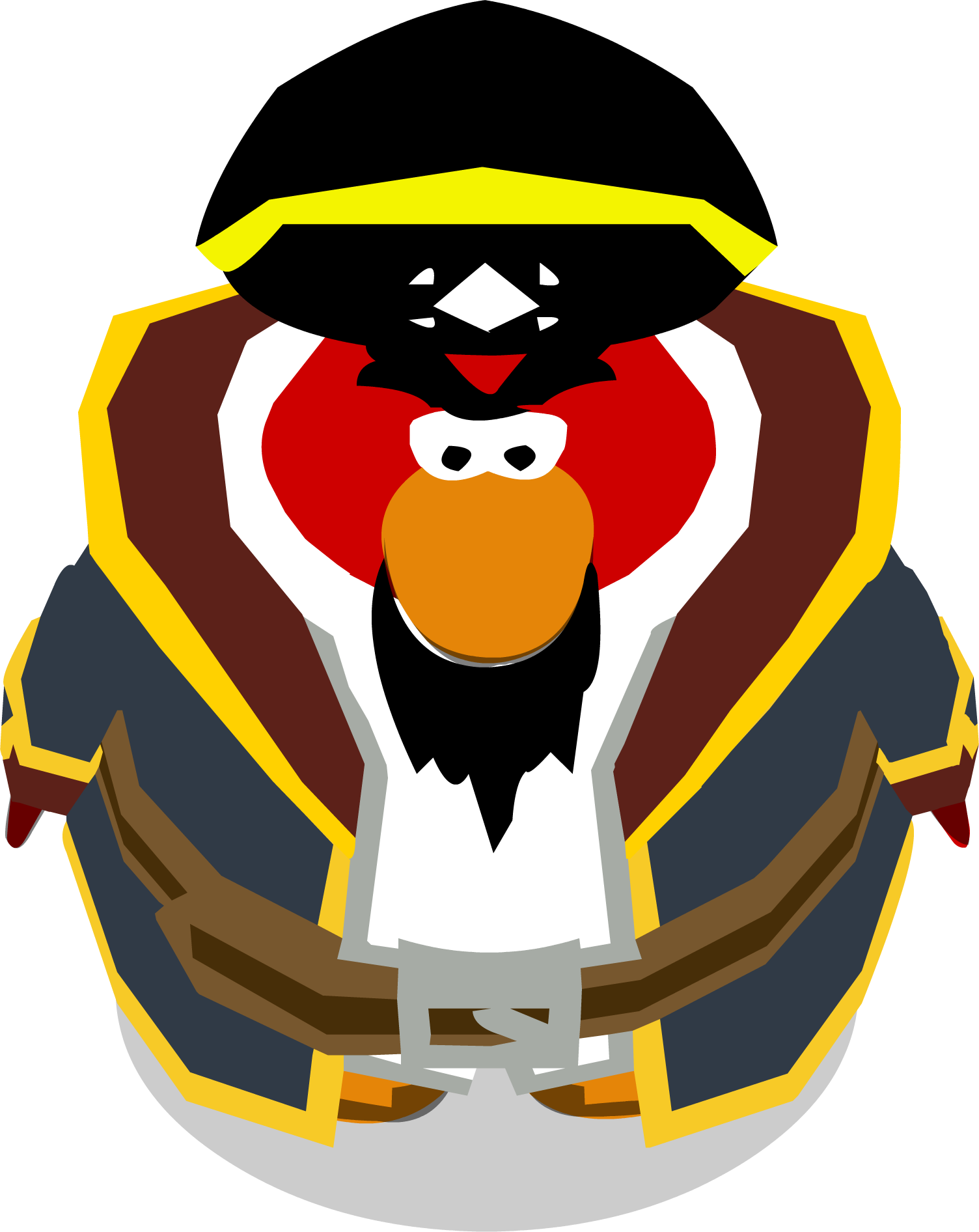 Rockhopper Sprite - Club Penguin Ninja (1504x1892), Png Download
