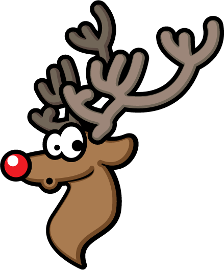 Rudolph Clip Art (439x528), Png Download