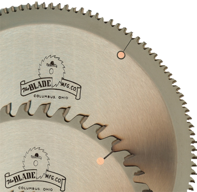 Carbide Tipped Cutoff Saw Blade - Blade (400x389), Png Download