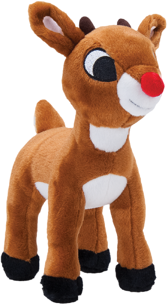Rudolph Plush Characters (388x666), Png Download