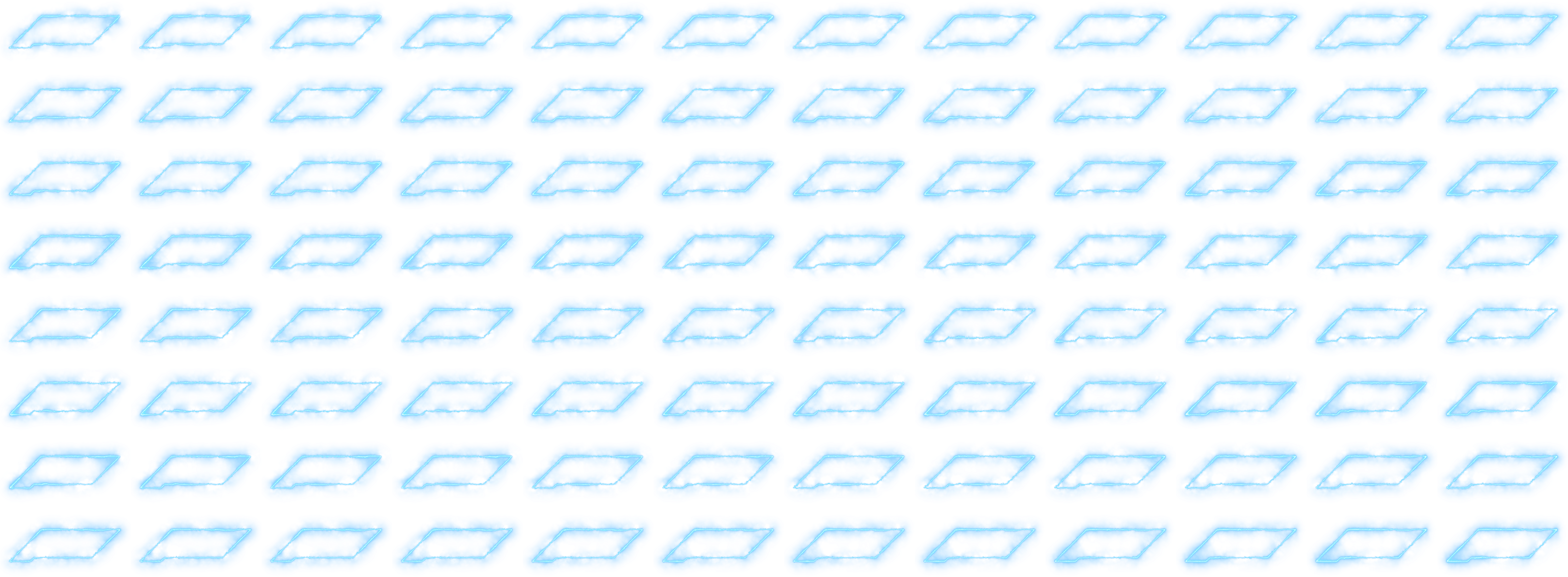 Open Spritesheet - Circle (6000x2248), Png Download