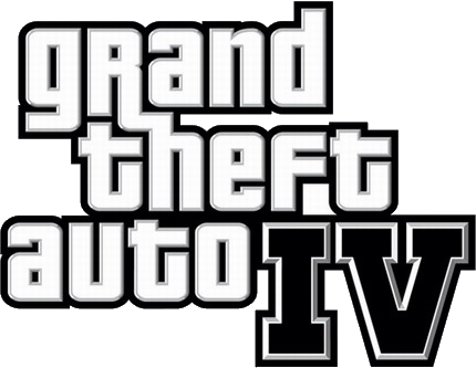 Gta 4 Logo - Grand Theft Auto 4 Logo (430x333), Png Download