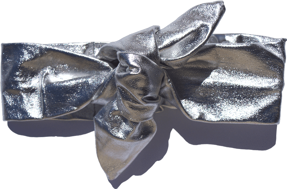 Luxe Small Headband - Leather Top Knot In Lux By Eve-jnr Australia (1000x896), Png Download