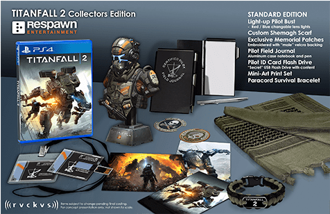 Titanfall™ 2 Marauder Corps Collector's Edition - Titanfall 2 Collector's Edition (475x425), Png Download