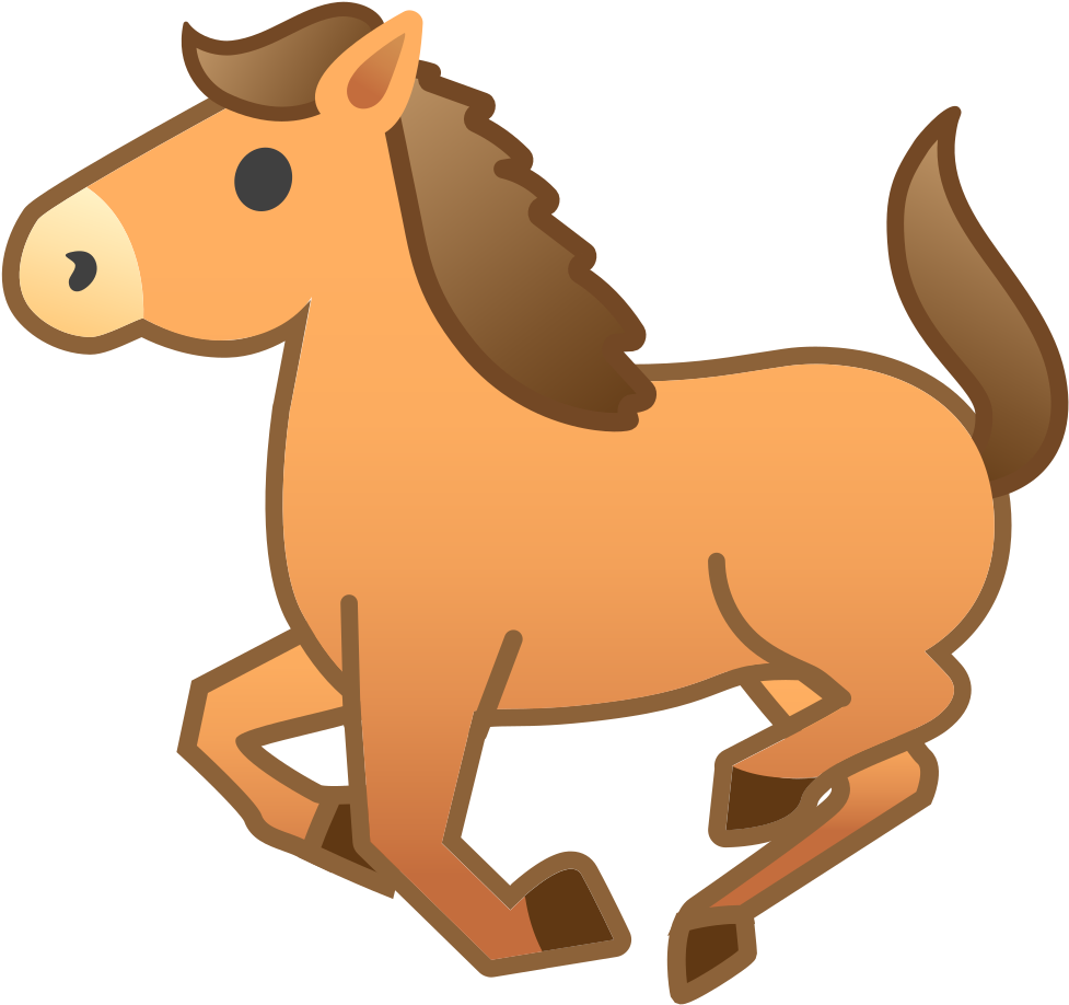 Horse Icon (1024x1024), Png Download