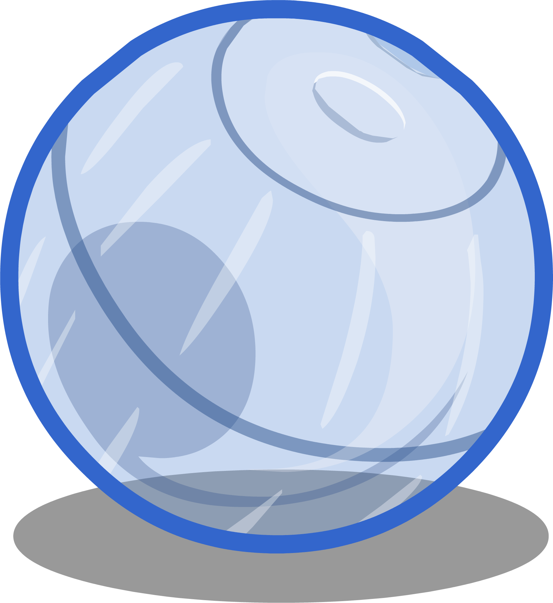 Puffle Ball Sprite 002 - September 26 (1760x1917), Png Download