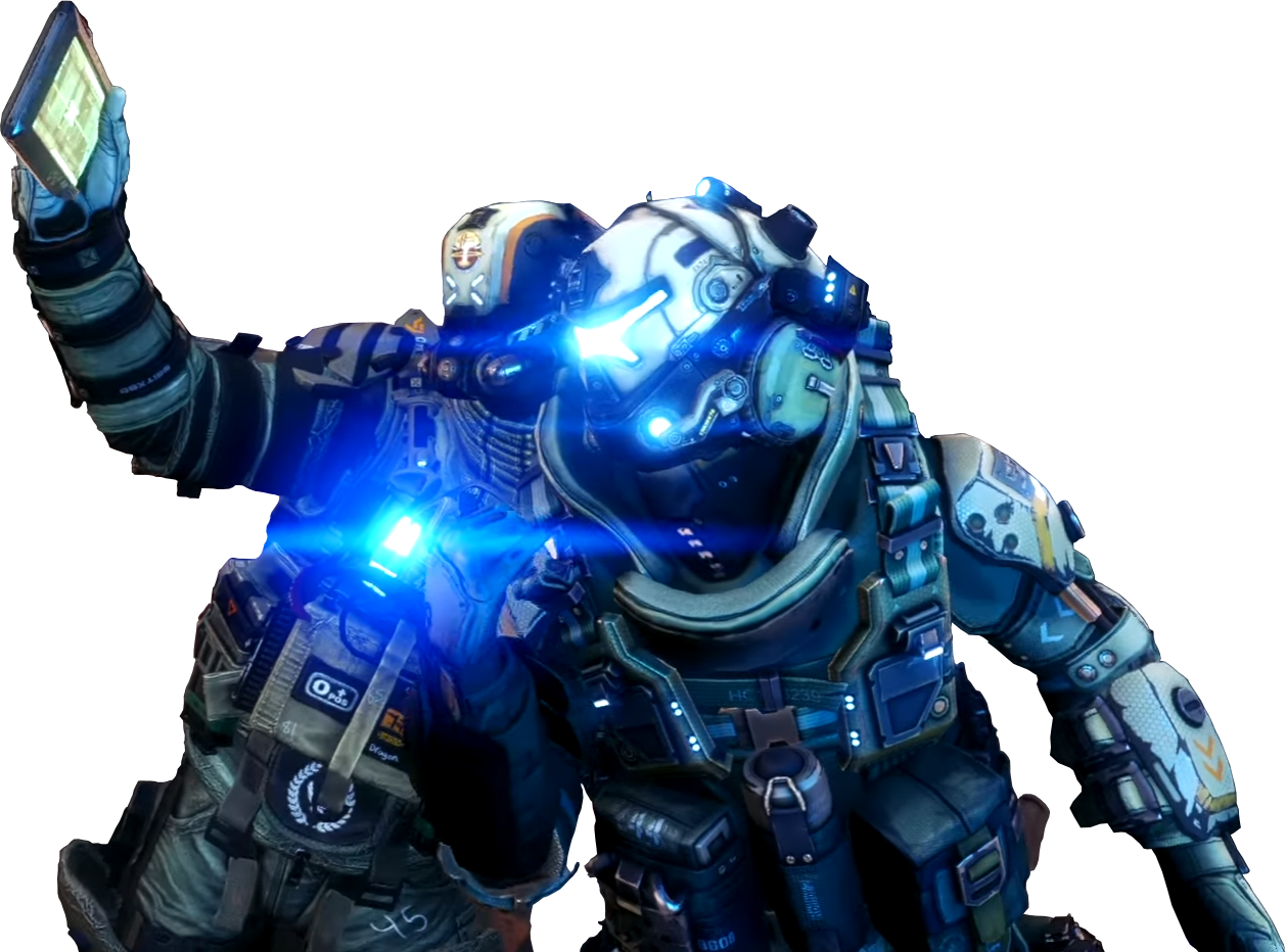 Titanfall 2 Droz And Davis (500x370), Png Download