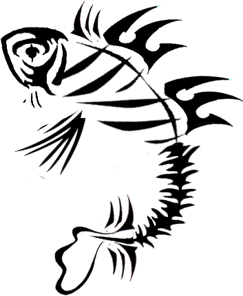 Tribal Fish By Thelonelyfeel - Tattoo (600x691), Png Download