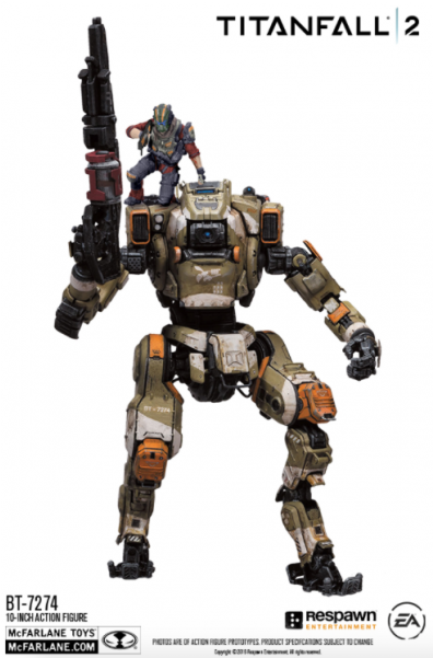 Mcfarlane Toys Titanfall 2 Bt-7274 10" Deluxe Figure (600x600), Png Download