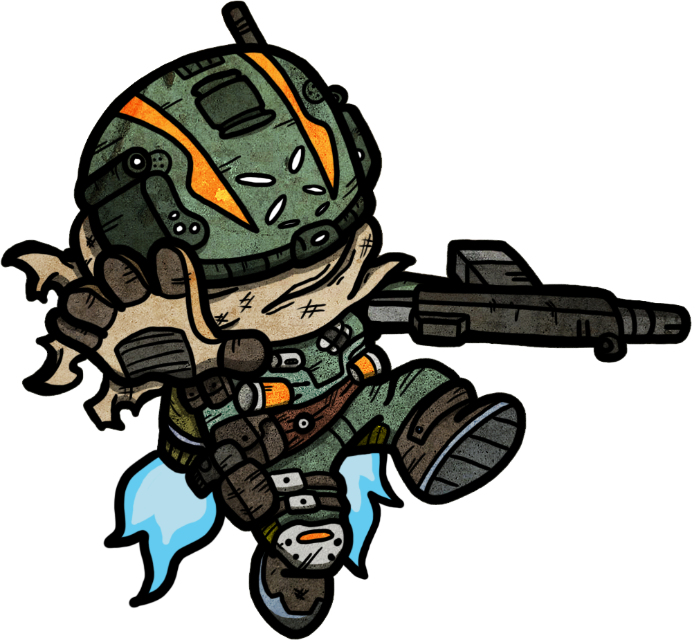 Really Sorry For Reposting This But People Asked Me - Titanfall 2 Pilot Drawing (1000x925), Png Download
