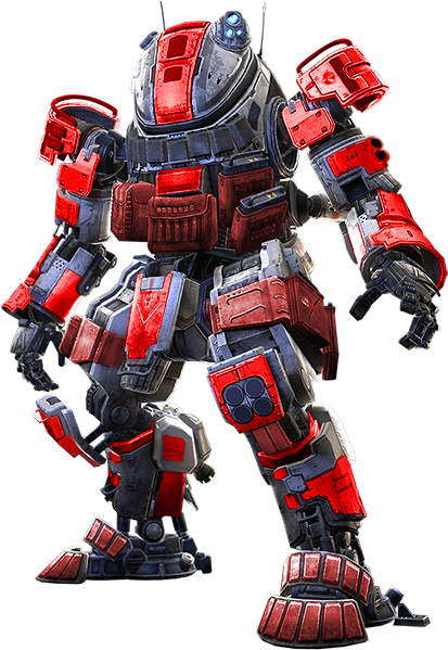 Titanfall 2 Red Titan (511x600), Png Download