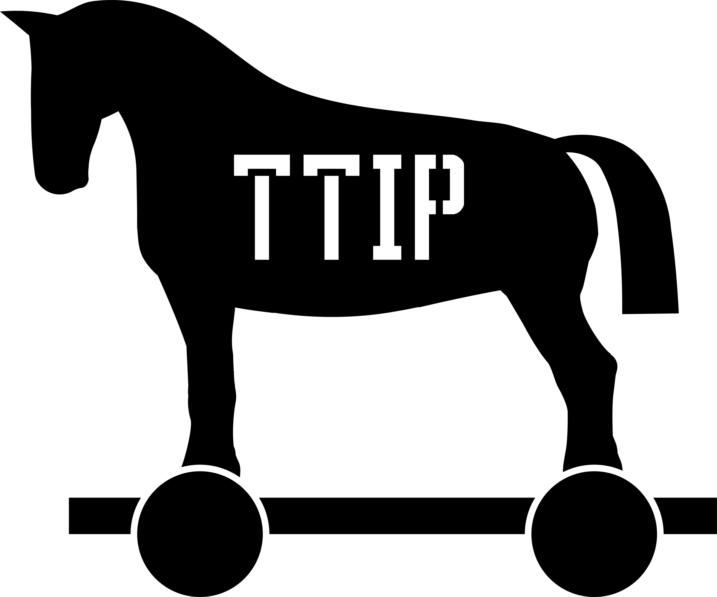 This Free Icons Png Design Of Ttip Trojan Horse (2400x1997), Png Download