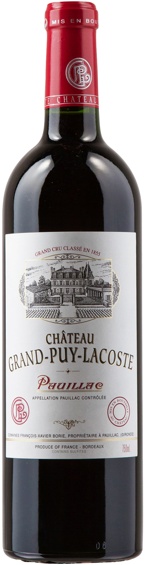 Château Grand Puy Lacoste Pauillac 2010 - Louis M Martini Sonoma County Cabernet Sauvignon (1600x2000), Png Download