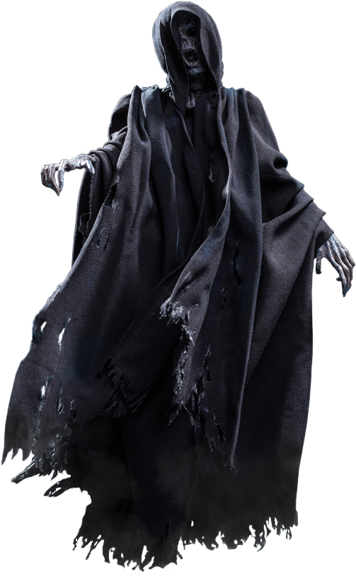 Dementor 1/8th Scale Action Figure - Harry Potter Dementor Png (548x838), Png Download