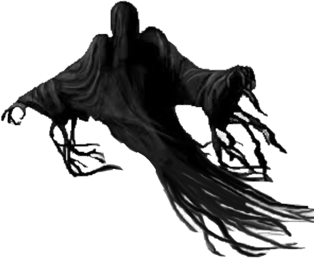 Dementor Harry Potter Png (631x519), Png Download