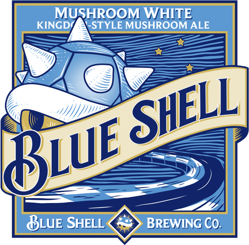 Blue Moon Beer (1024x887), Png Download