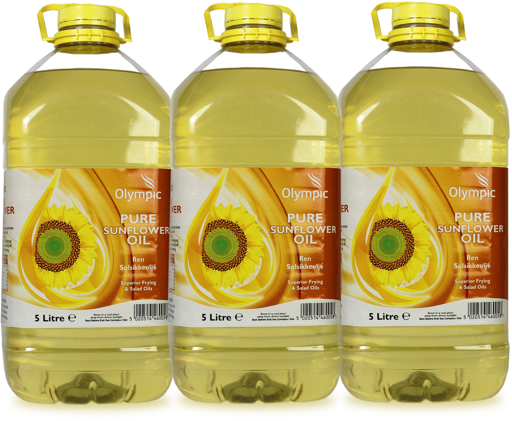 Olympic Sunflower Oil - Sunflower Oil (1920x1672), Png Download