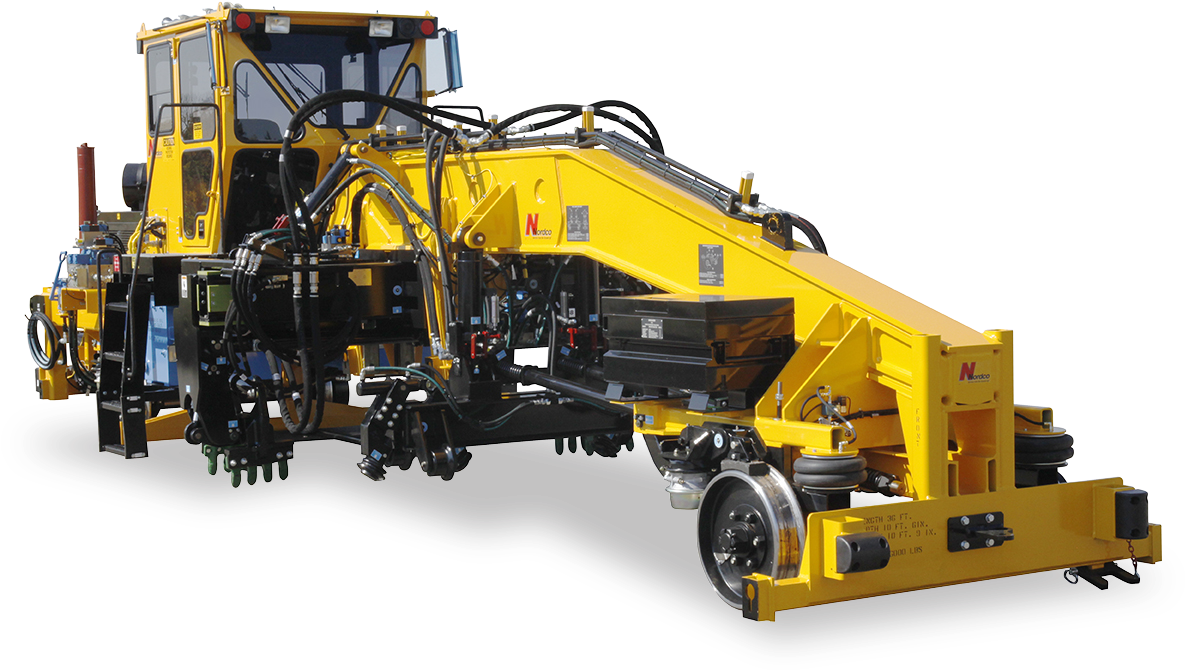 Nordco Rail Equipment (1291x814), Png Download