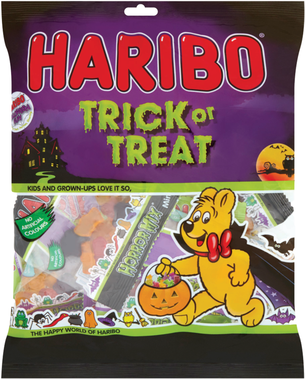 Haribo Trick Or Treat 200g - Haribo Trick Or Treat (800x800), Png Download