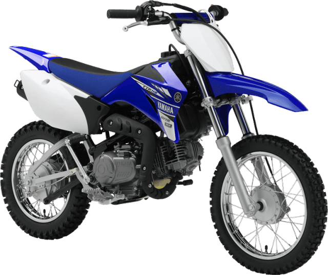 2017 Yamaha Tt-r110e - Yamaha Yz 85 2015 (640x538), Png Download