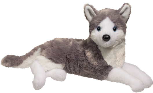 Glacier Husky - Douglas Cuddle Toys 15 Plush Glacier The Husky Dog (600x600), Png Download