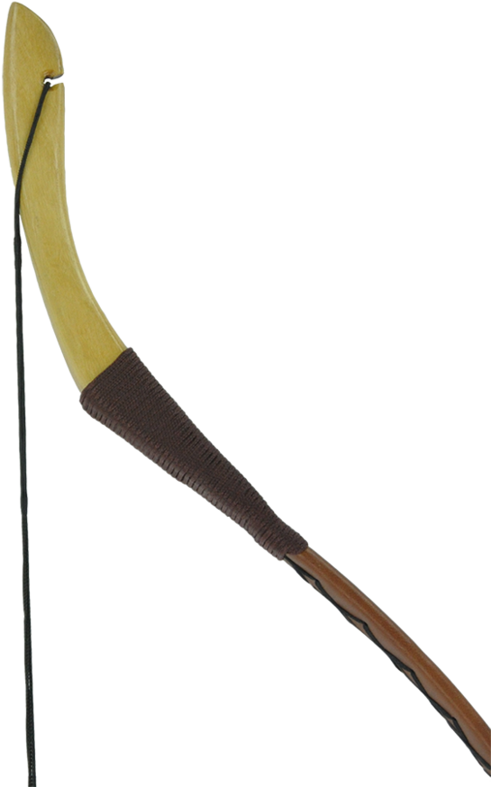 Black Bow 134cm - Longbow (680x1024), Png Download