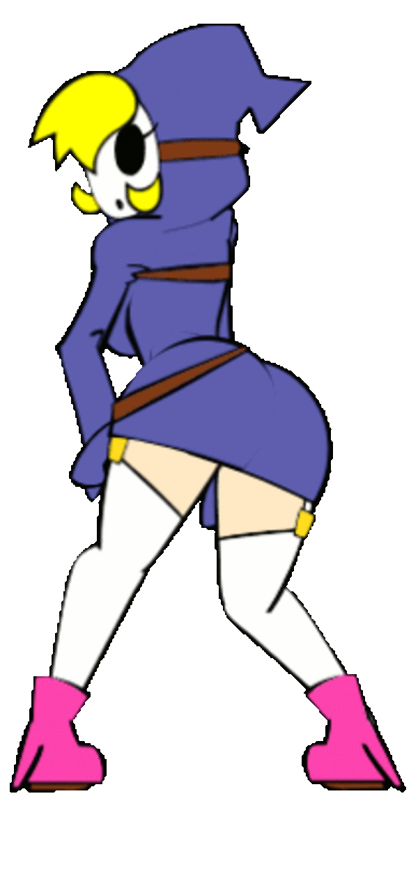 Shy Gal Booty Gif (573x1107), Png Download