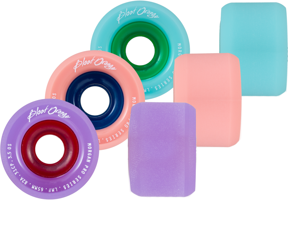 65mm Blood Orange Liam Morgan Pro Series Longboard - Longboard (1000x1000), Png Download