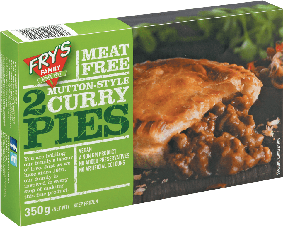 Fry's Country Mushroom Pies Frozen (1000x798), Png Download