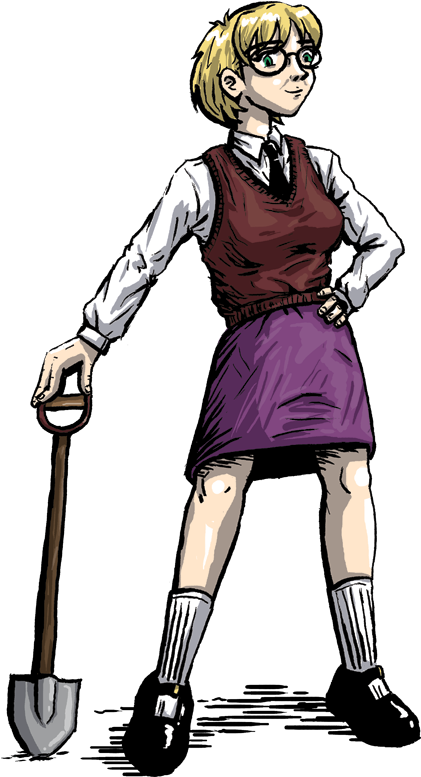 Deaf-mute Susan Of Sketch Comedy Proudly Stands With - Cartoon (430x805), Png Download