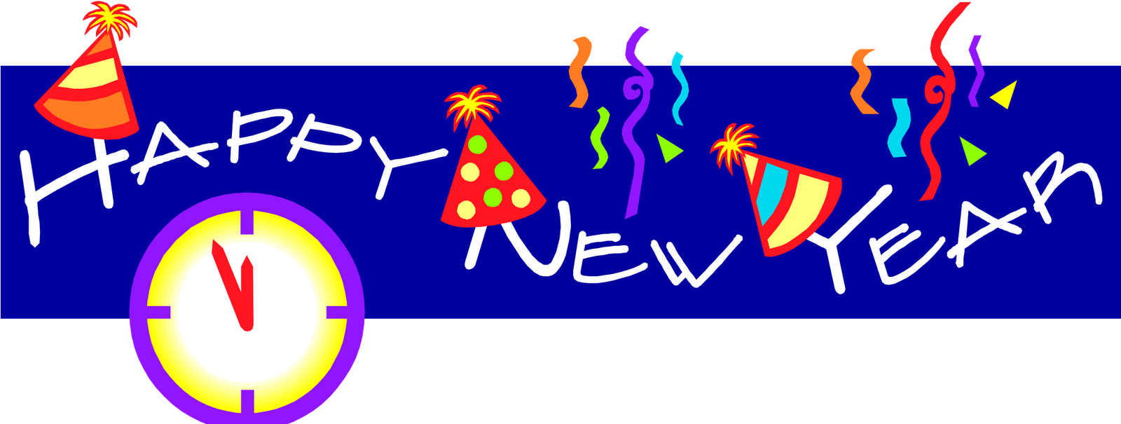 Happy New Year From Abc Libraries - Graphic Design (1600x605), Png Download