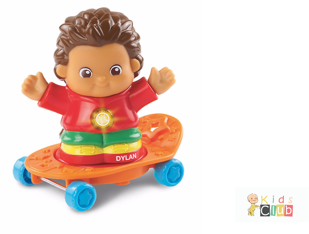 Editorpick Vtech Toot-toot Friends Dylan With Skateboard - Go! Go! Smart Friends - Dylan & His Skateboard (1366x768), Png Download