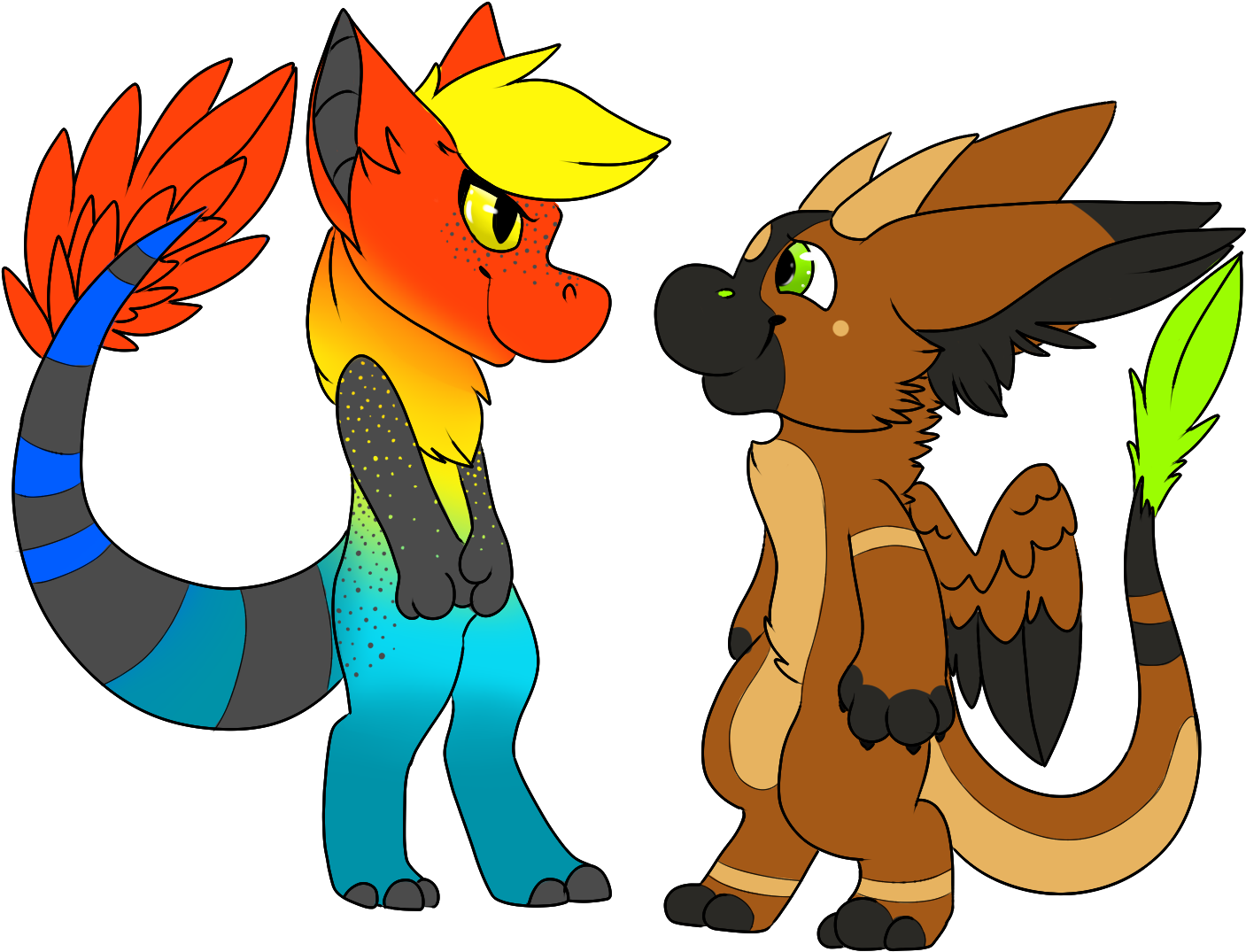 Best Friends - Cartoon (1694x1098), Png Download