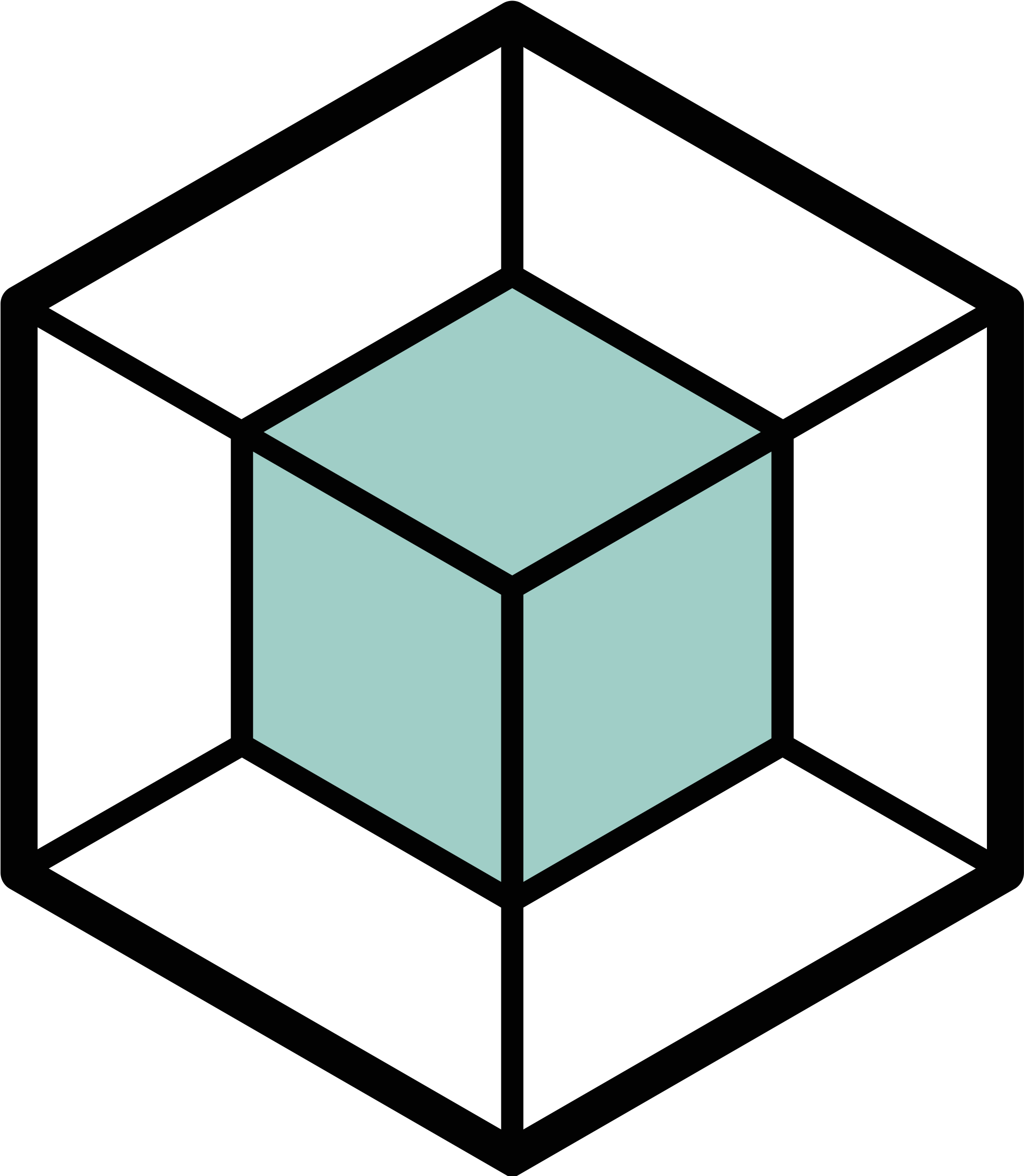 Amazon Compute Logo Png Transparent - Rubik's Cube Coloring (2400x2400), Png Download
