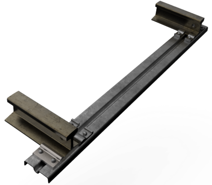 Steel Rail Mine Tunneling Tie - Steel Railroad Ties (800x800), Png Download